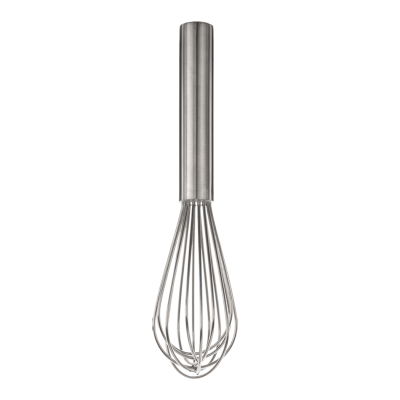 Fouet français en acier inoxydable 22"