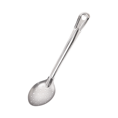Cuillère de service en acier inoxydable perforée 13"