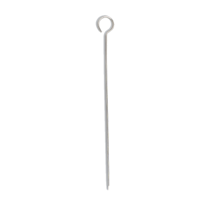 Brochette en acier inoxydable 12"
