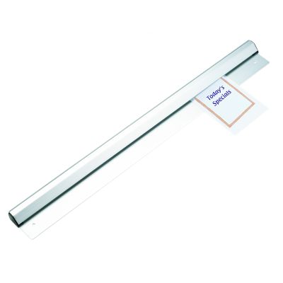 Barre porte-bons de commande en aluminium 24"