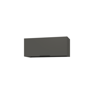 Armoire murale horizontale porte simple 36" - Essence (pierre de rivière)