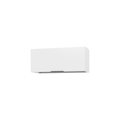 Armoire murale horizontale porte simple 36" - Essence (tempête de neige)