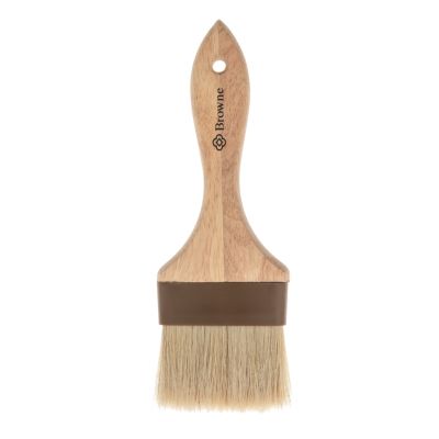 Pinceau plat à poils de sanglier 3"