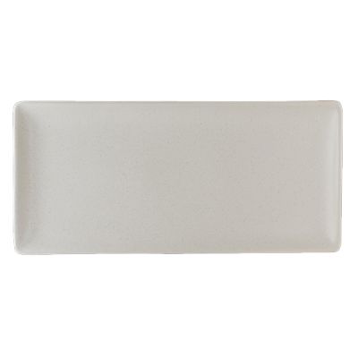 Assiette rectangulaire 15" x 7" - Potter's Shell