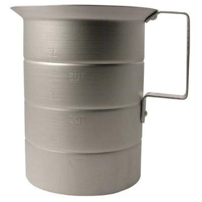 Tasse à mesurer en aluminium - 4 L