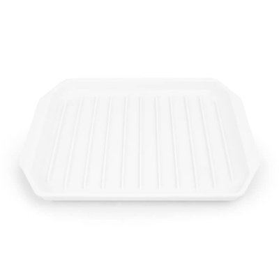 Assiette pour la cuisson de bacon au micro-ondes