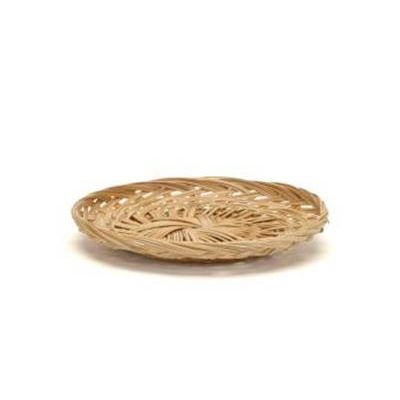 10" Round Midrib Basket - Natural
