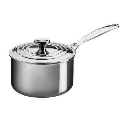 Casserole 2,8L avec couvercle - Inox