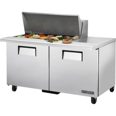 Table de préparation à salade réfrigérée 60" - 18 bacs