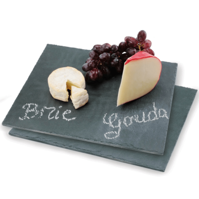 Ensemble de deux planches en ardoise 12,5" x 10,25"