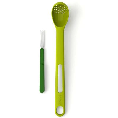 Cuillère et fourchette à condiment