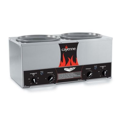 Réchaud rond double Cayenne - 1400 W