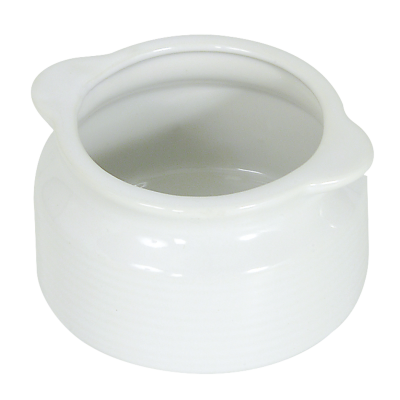 Bol à soupe à l’oignon en grès 12 oz - Blanc