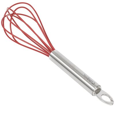 Fouet à oeuf en silicone 8" - Rouge