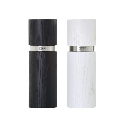 5.9" Salt and Pepper Mills Set - Black and White