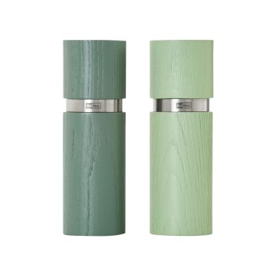 5.9" Salt and Pepper Mills Set - Green