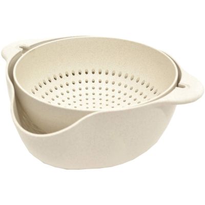 Ensemble passoire et bol grand format - Gourmet Eco