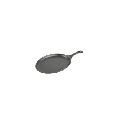 Poêle à fajita en fonte ovale