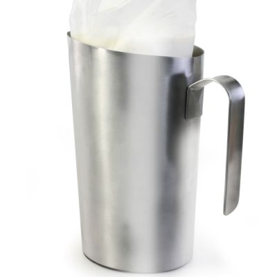 Pichet pour sac de lait en acier inoxydable
