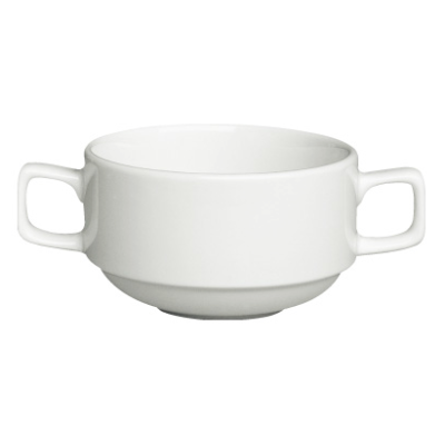 Bol à Soupe 11oz / Deux Anses  - Blanc