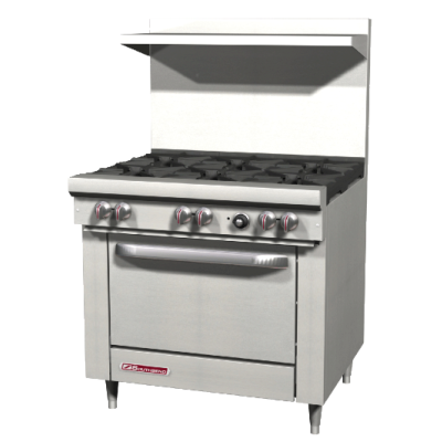 Cuisinière au gaz naturel 36" - 203 000 BTU