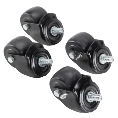 Roulettes Pivotantes de 2.5" (ens/4)