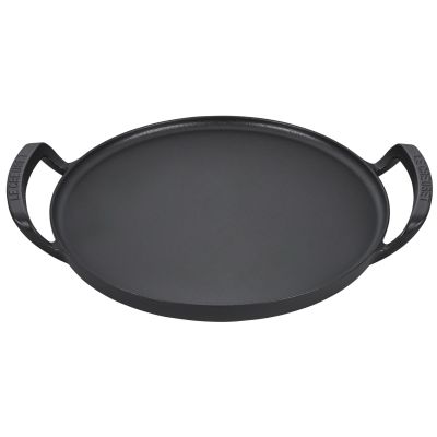 Poêle à pizza en fonte émaillée ronde 35 cm - Alpine