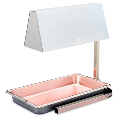 Lampe réchaud de comptoir à ampoules blanches Cayenne - 500 W