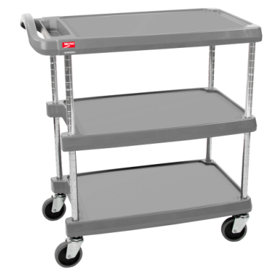 Chariot utilitaire en polymère myCart 18" x 32" - Gris
