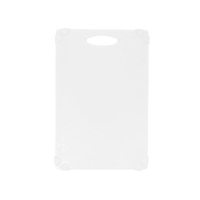 Planche à découper en polyéthylène 24" x 18" - Blanc