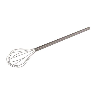 Fouet en acier inoxydable à long manche 40"