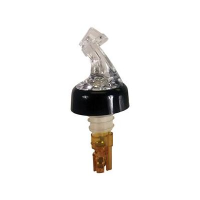 Bec verseur en plastique à débit contrôlé 1 oz - Transparent