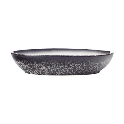 Bol ovale 20 cm - Caviar granite