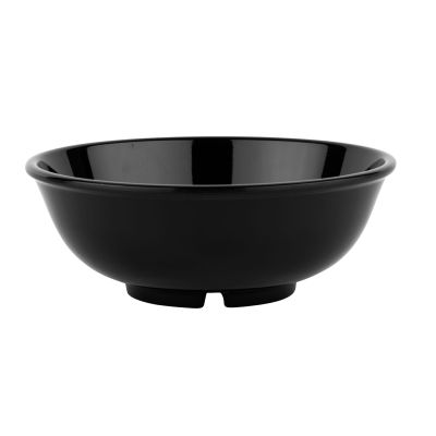 Bol à soupe rond en mélamine 24 oz - Black Elegance