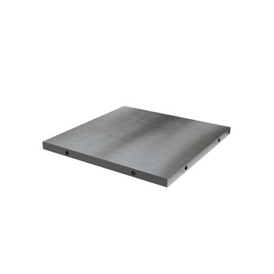Surface en acier inoxydable pour système modulaire