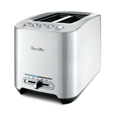 Grille-pain deux fentes Smart Toaster - Acier inoxydable