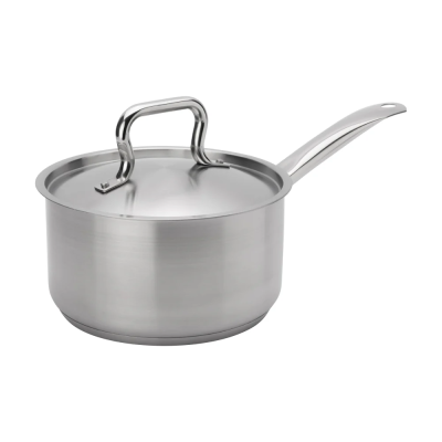 Casserole basse en acier inoxydable 3,5 L avec couvercle - Elements