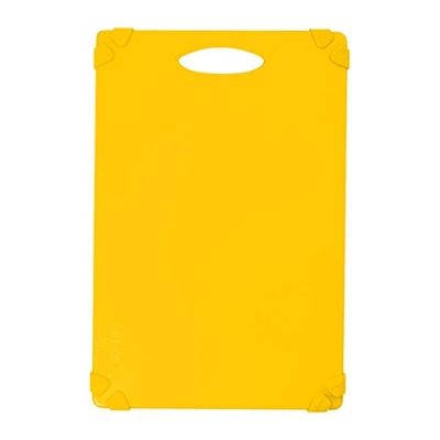 Planche à découper en polyéthylène 18" x 12" - Jaune