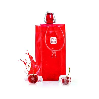 Sac pour bouteille Classic - Cerise