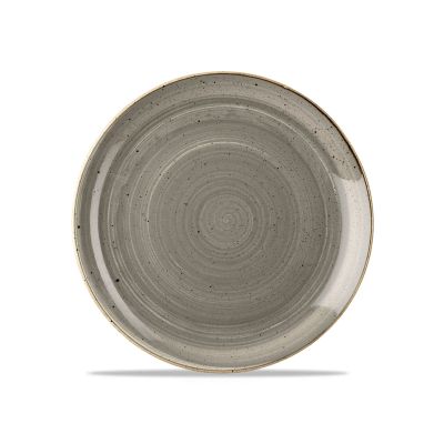 Assiette coupe Stonecast 10-1/4" - Gris poivre