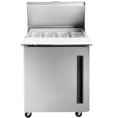 Table de préparation à salade réfrigérée Centerline 27" - 8 bacs