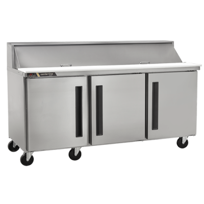 Table de préparation à salade réfrigérée Centerline 72" - 20 bacs