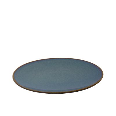 Assiette ronde forme coupe 10.8" - Azure