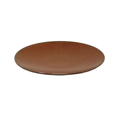 Assiette ronde forme coupe 10.8" - Rustique