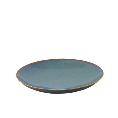 Assiette à soupe ronde forme coupe 9,8" - Azure