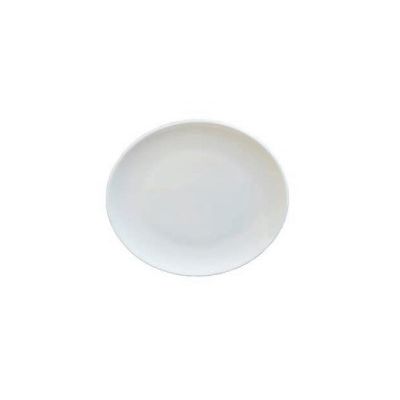 Assiette coupe ronde 7" blanche Crown