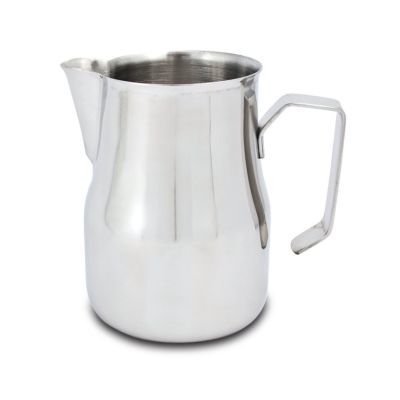 Pichet à mousser le lait en acier inoxydable 15,5 oz