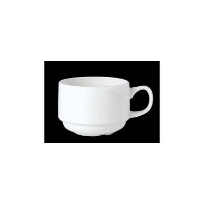 Tasse empilable en porcelaine d'alumine vitrifiée 3,5 oz - Simplicity