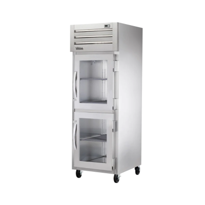 Réfrigérateur avec demie portes vitrées 30"  – 120/01/60