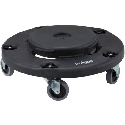 Chariot pour poubelle ronde